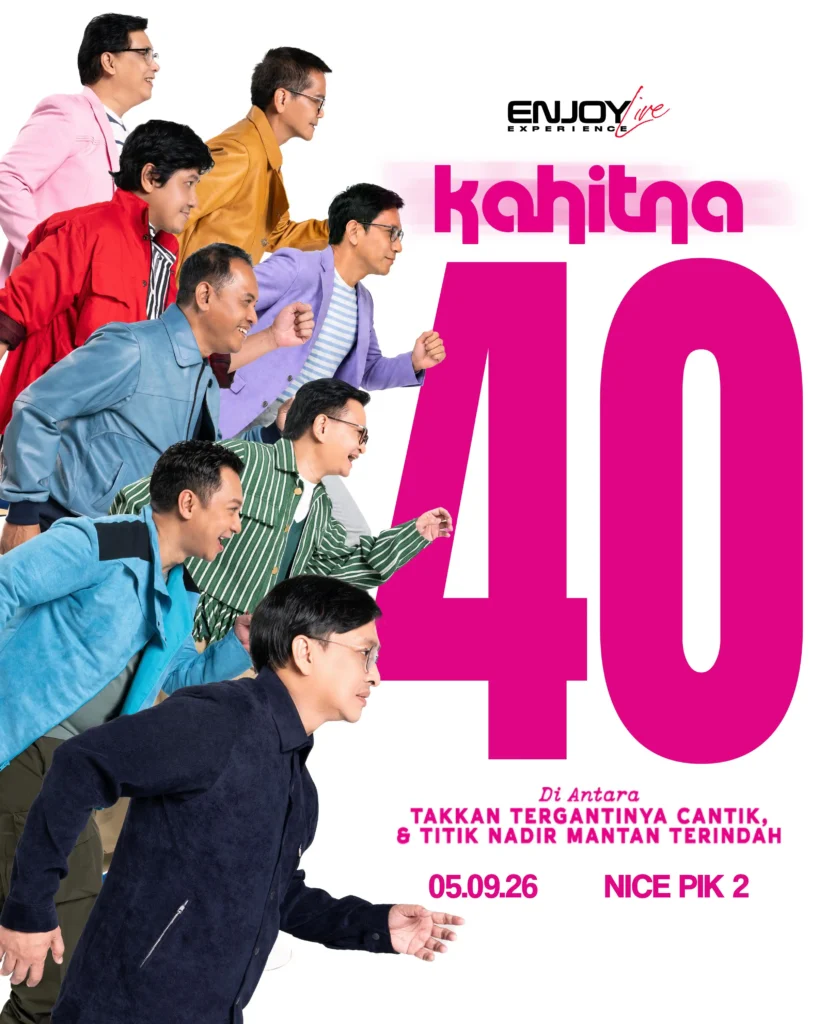 Poster Resmi Kahitna 40 Tahun